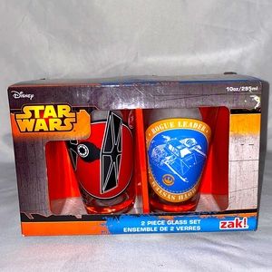 Star Wars 2 Piece Glass Set